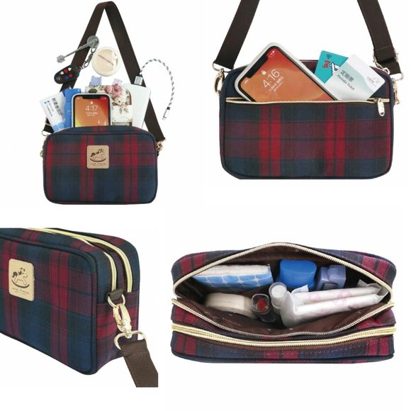 Waterproof Rectangle Crossbody Shoulder Phone Purse - Picture 2 of 8